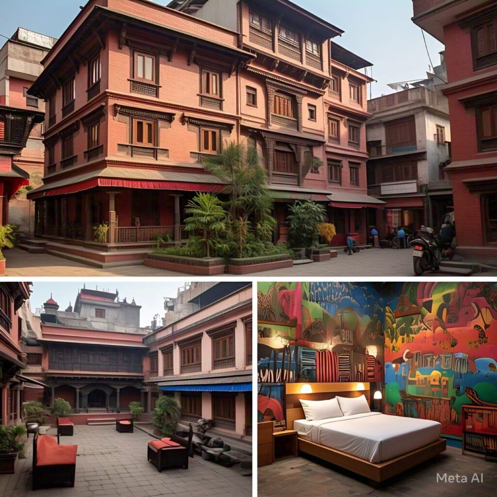 Holi in Kathmandu 2025