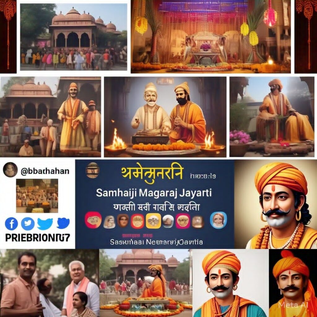 Chhatrapati Sambhaji Maharaj Jayanti 2025