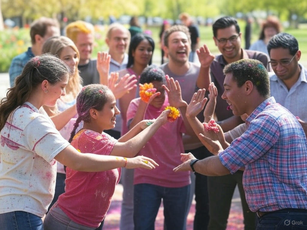 Benefits of Playing Holi 2025